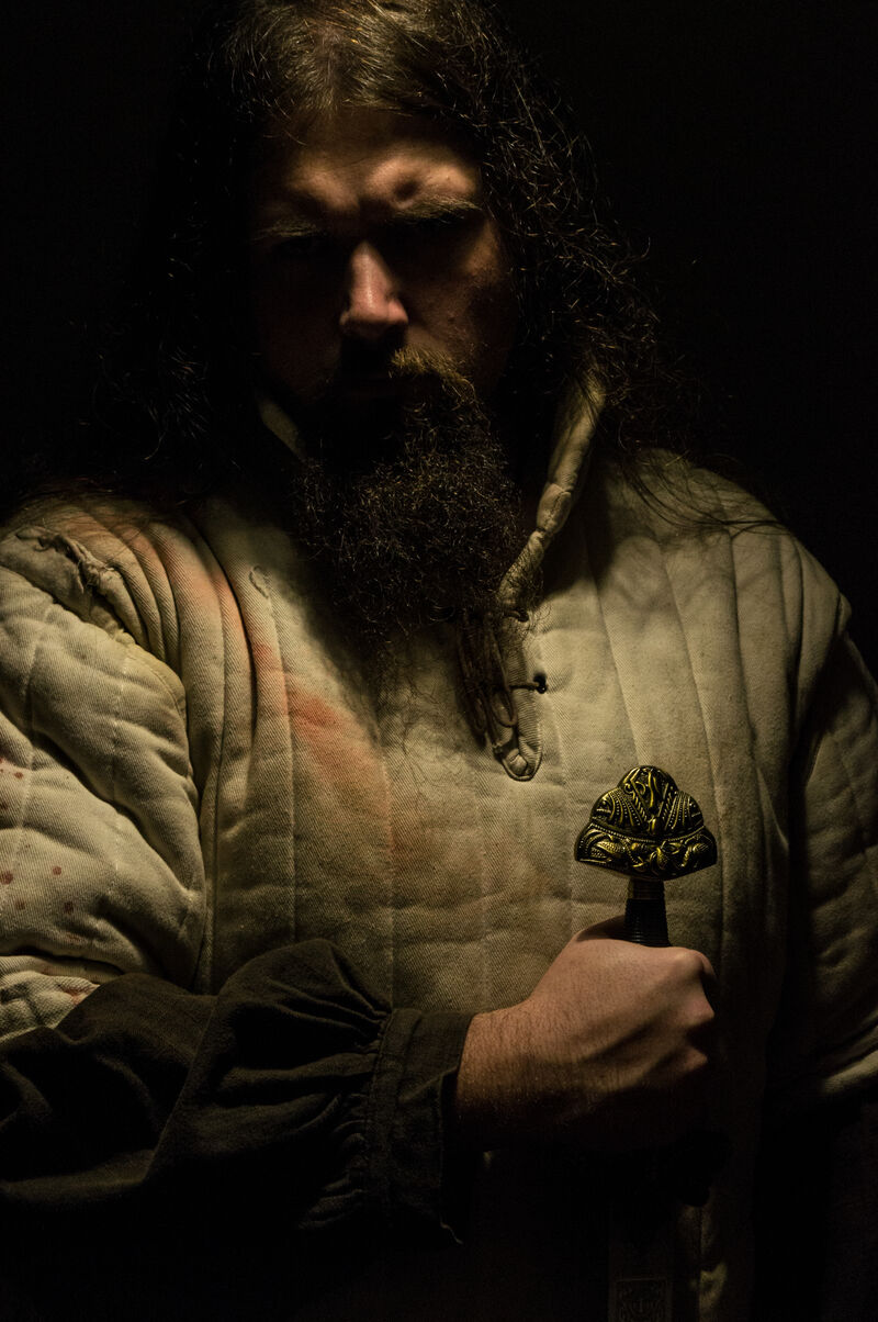 Band Founder Sandro Sandro, founder of the german pagan black metal band Blakylle