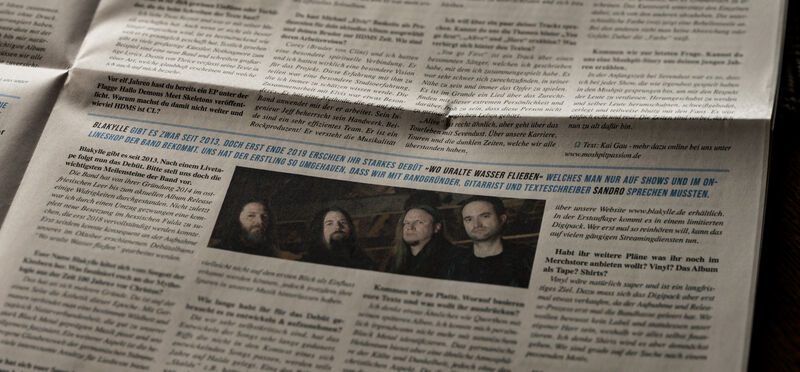 Blakylle Interview im Moshpit Passion