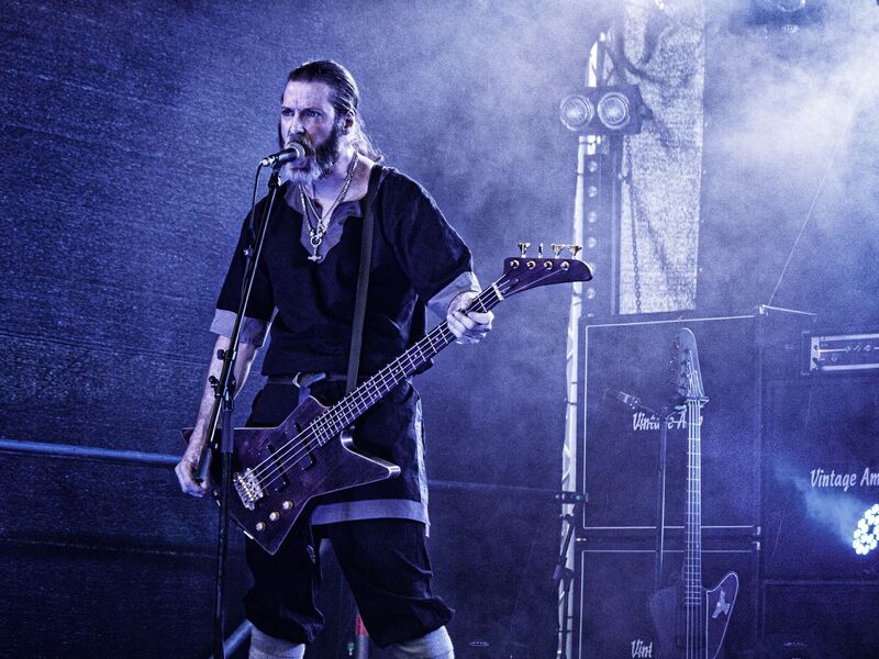 Blakylle Bassist Albert auf dem Heimburger Metalnacht Festival 2021 Blakylle Bassist Albert live auf dem Heimburger Metalnacht Festival