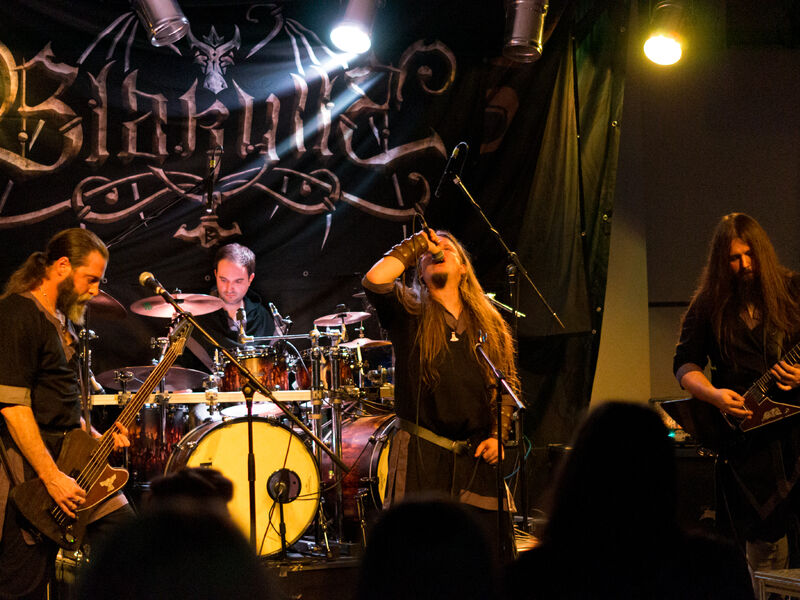 Live im KUZ Hanau Die Pagan Black Metal Band Blakylle live im KUZ Hanau