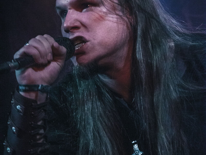 Live im Sojus 7 - Monheim (Adrian) Adrian, der Sänger der Pagan Black Metal Band Blakylle live im Sojus 7 Monheim