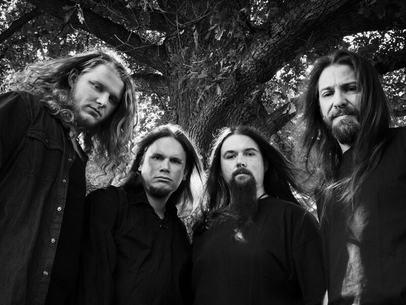 German pagan black metal band Blakylle - august 2017 (FLTR Sven, Adrian, Sandro, Albert)